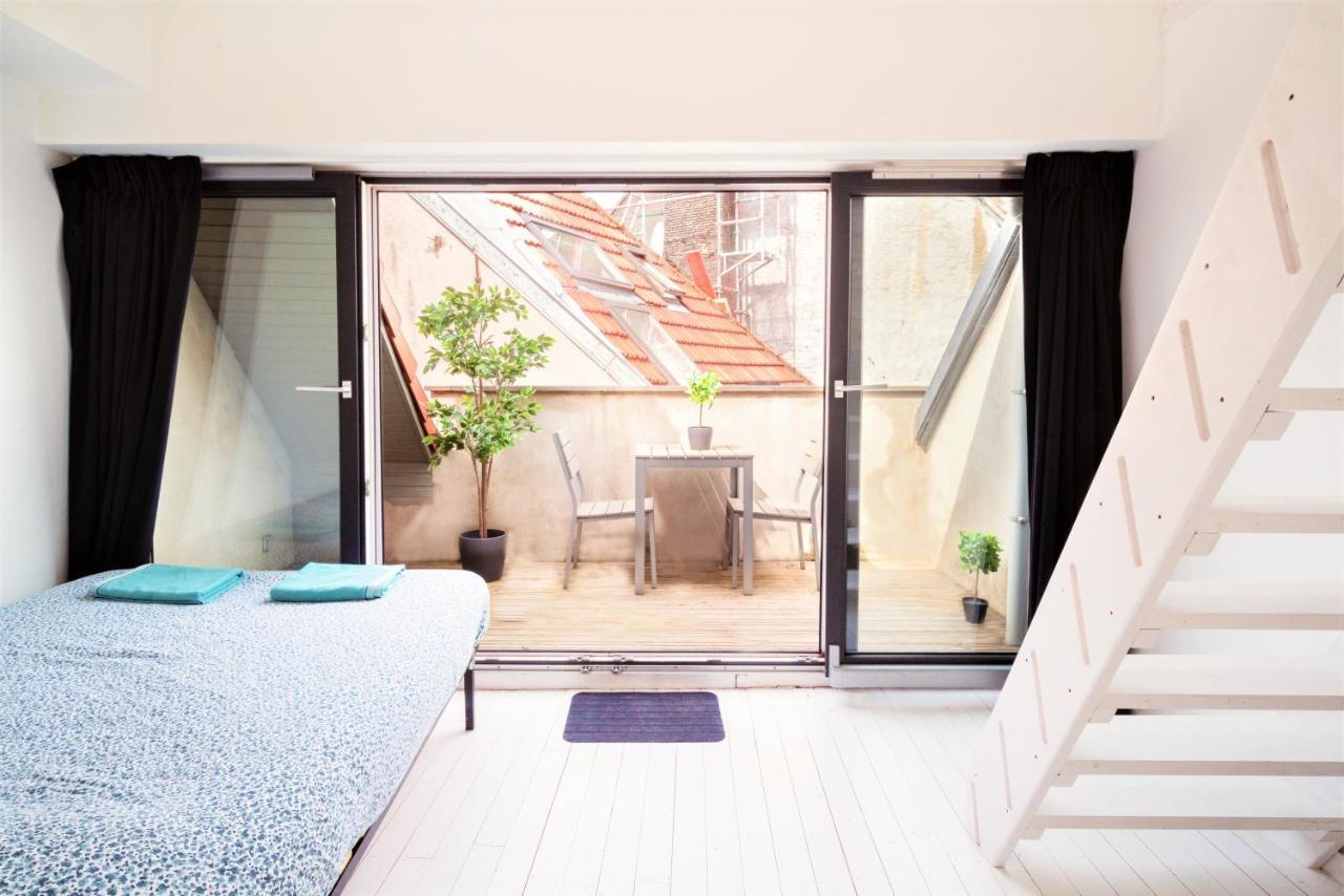 Beautiful Terrace Apartment In The Heart Of Antwerpen Eksteriør billede